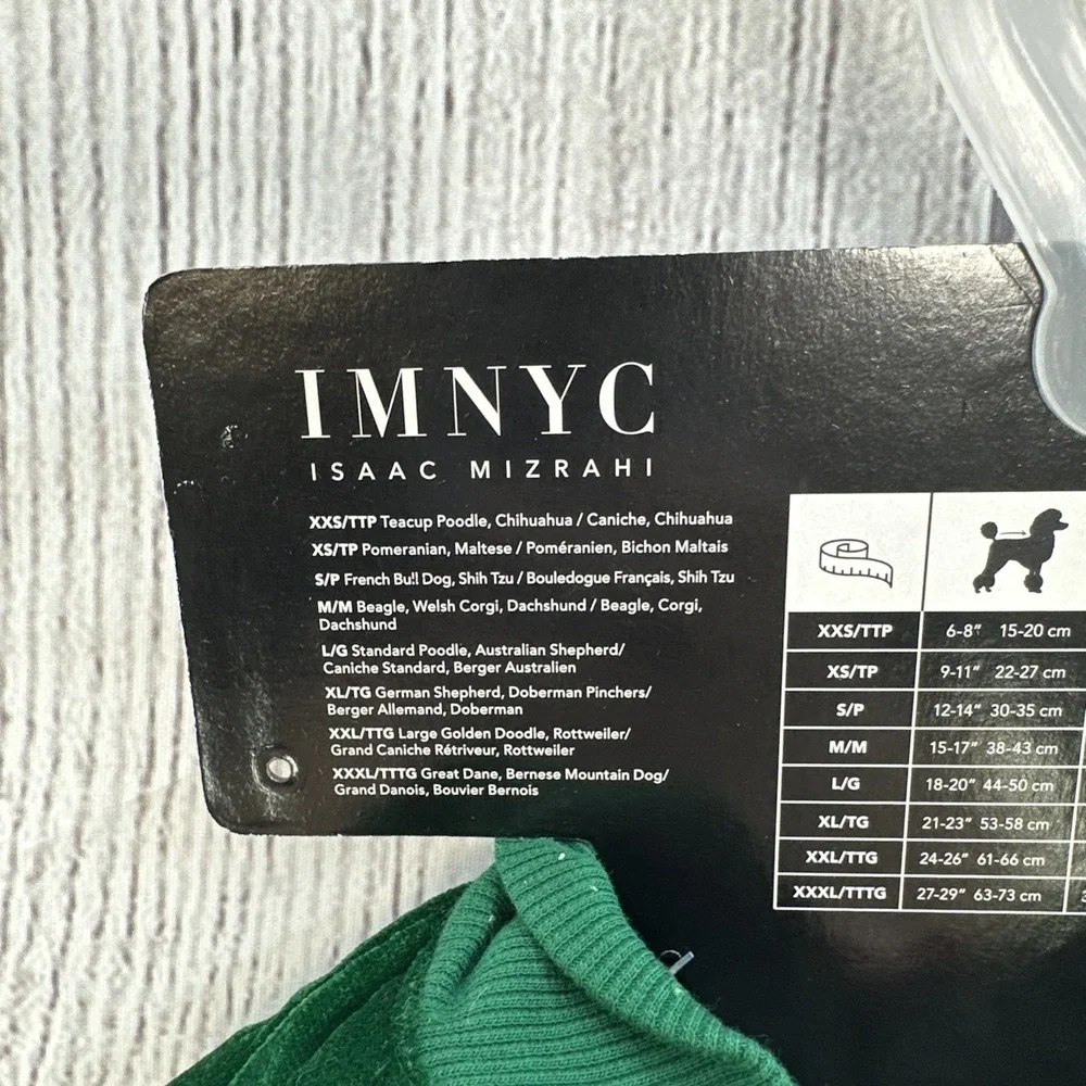 Isaac Mizrahi green velvet